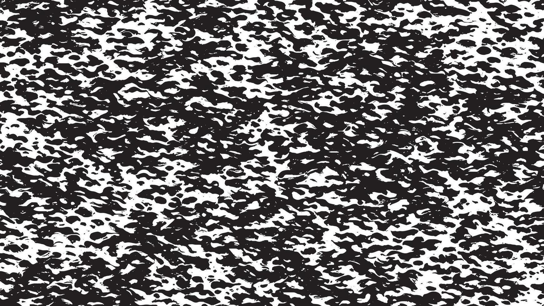 Black Monochrome Artistic Brush Strokes for Textured Background Overlays vector