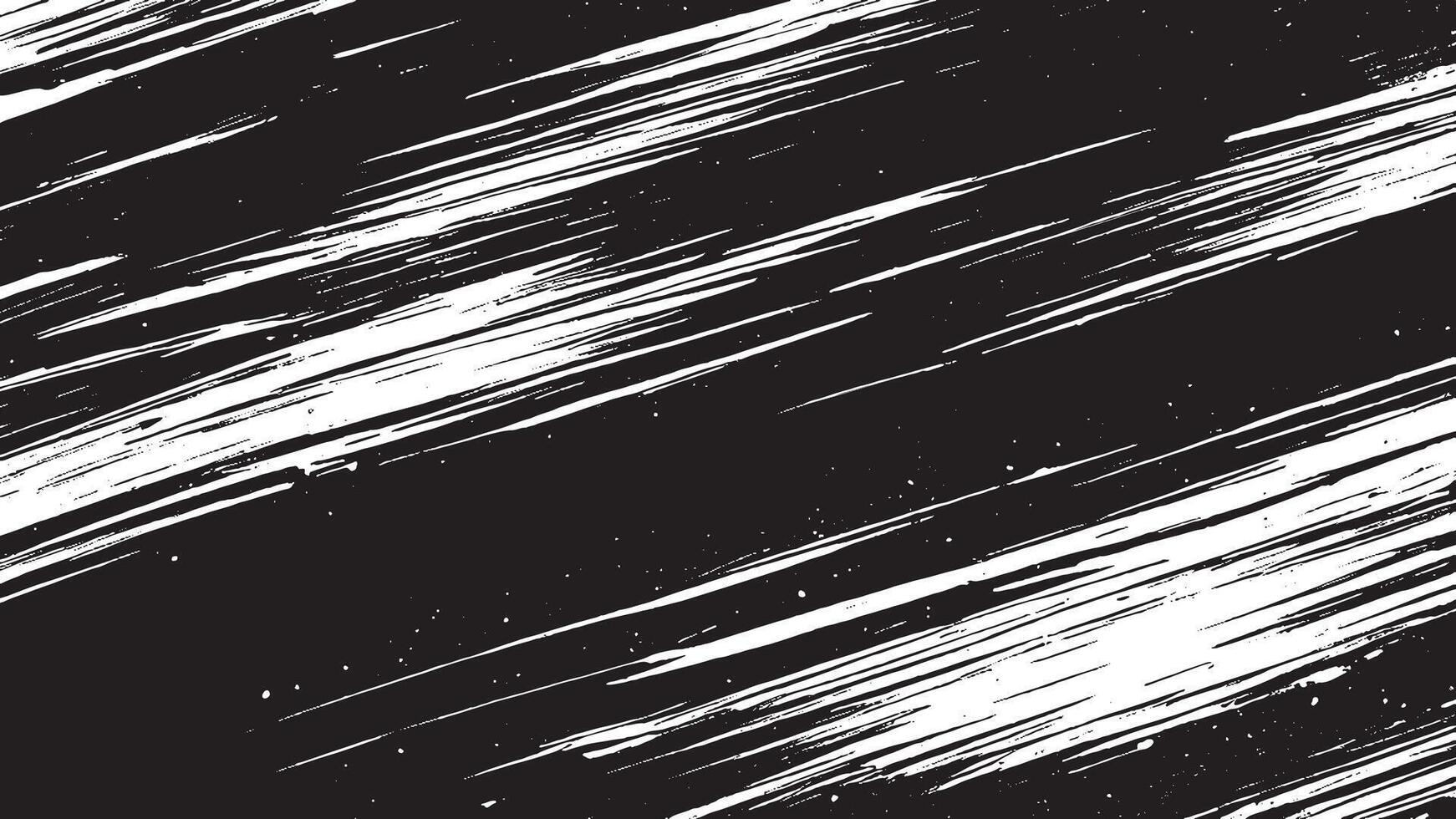 Abstract Black Monochrome Brush Strokes Overlay Art for Background Textures vector