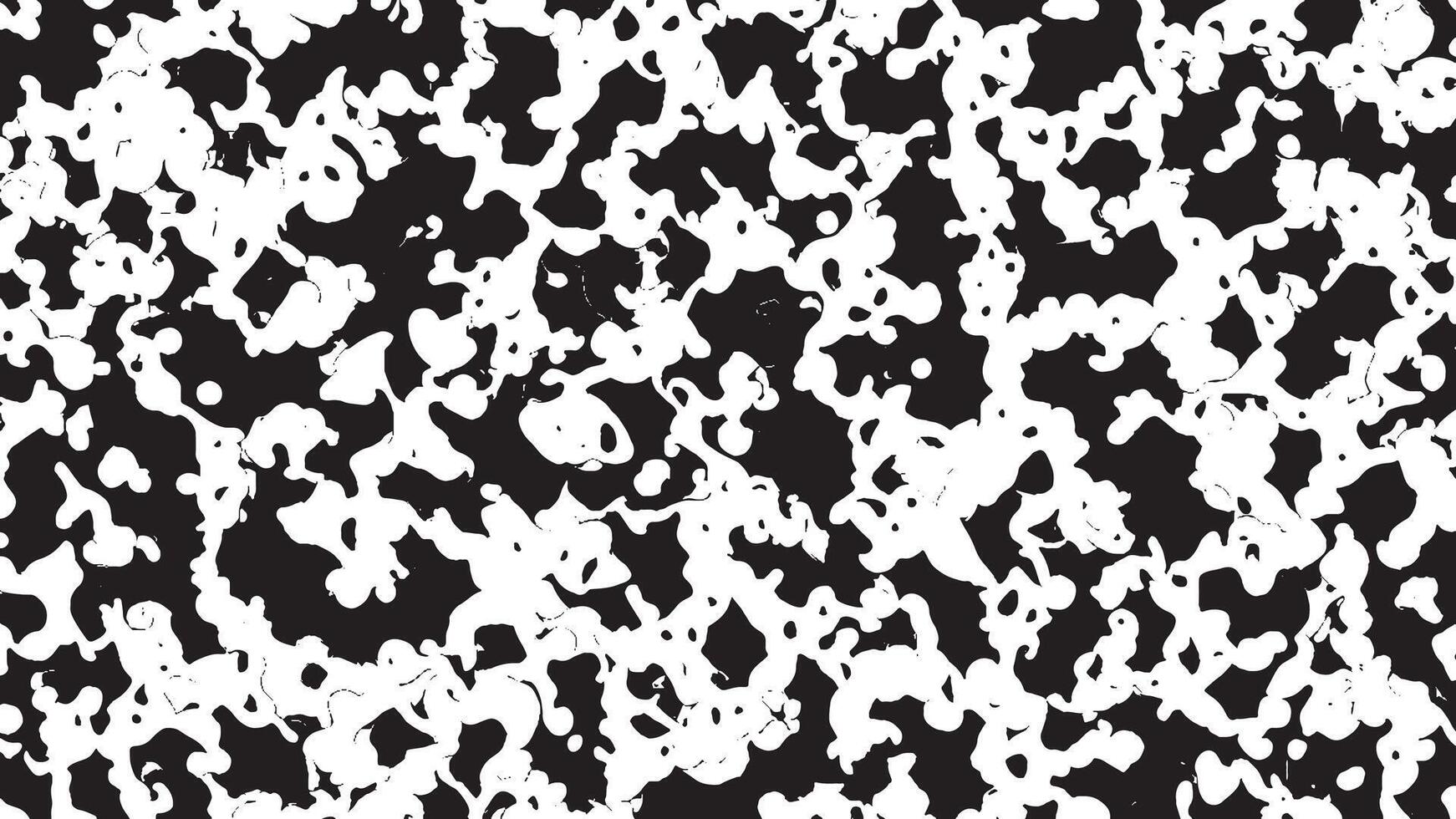 Monochrome Illustration, Black Texture on White Background for Overlays and Textures vector