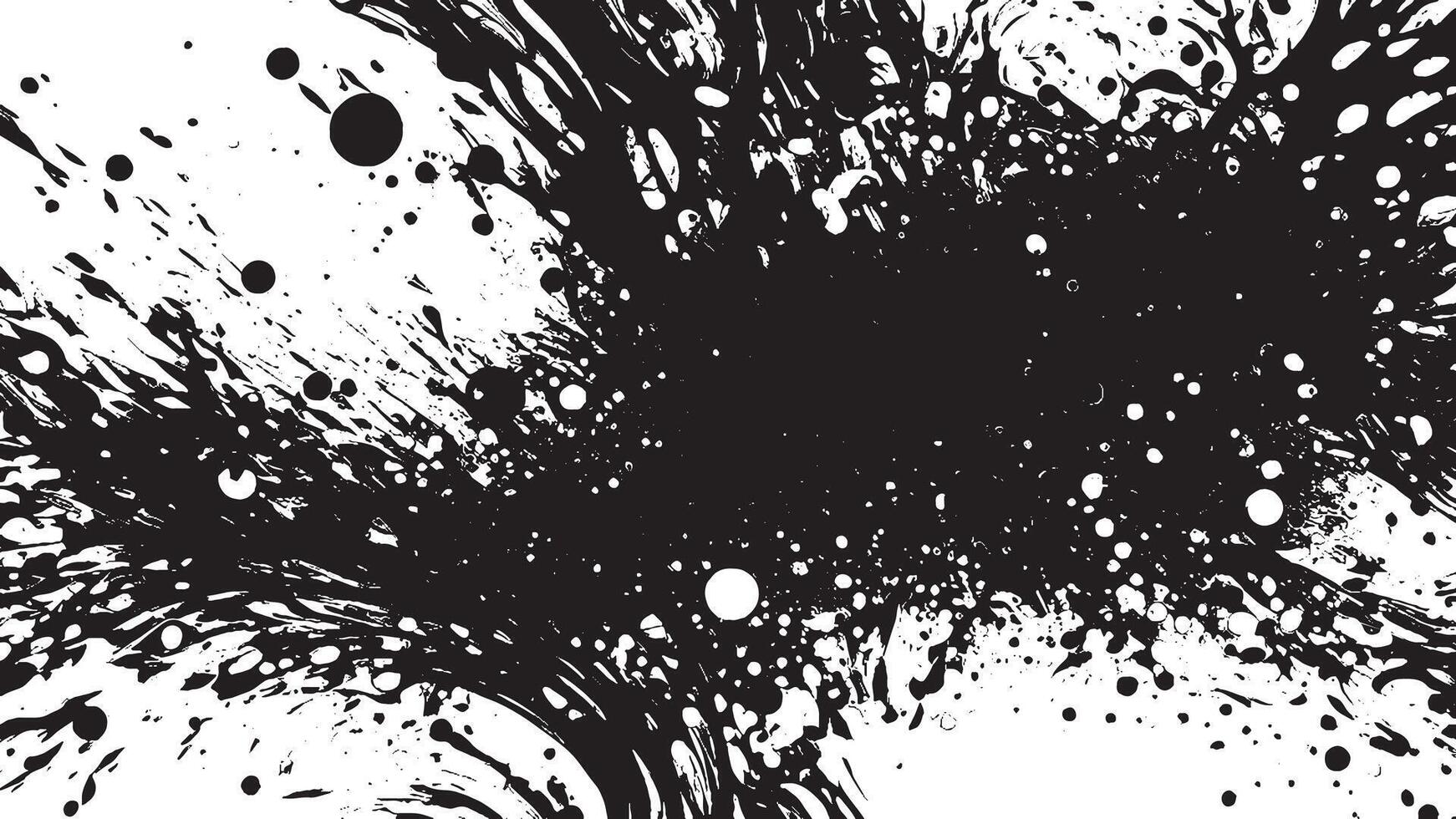 Detailed Black Texture Overlay on White Background for Backgrounds vector