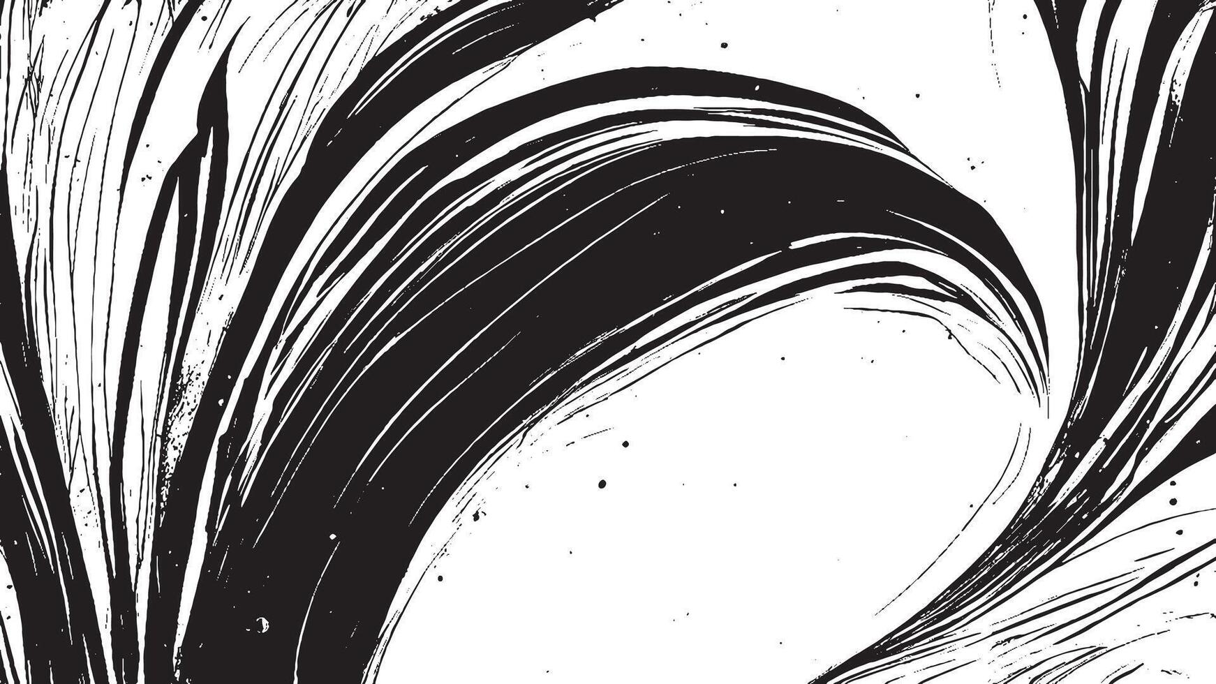 Detailed Black Texture Overlay on White Background for Backgrounds vector