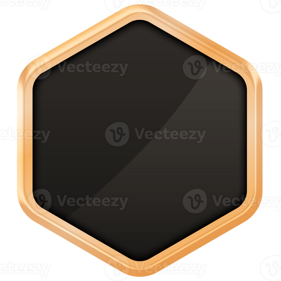 Button Luxury Border Golden, Button For Website png