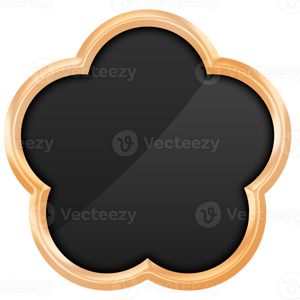 Button Luxury Border Golden, Button For Website png