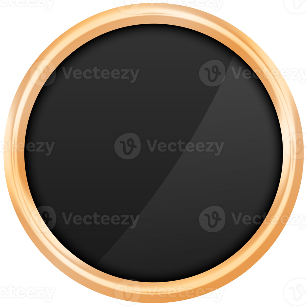 Button Luxury Border Golden, Button For Website png