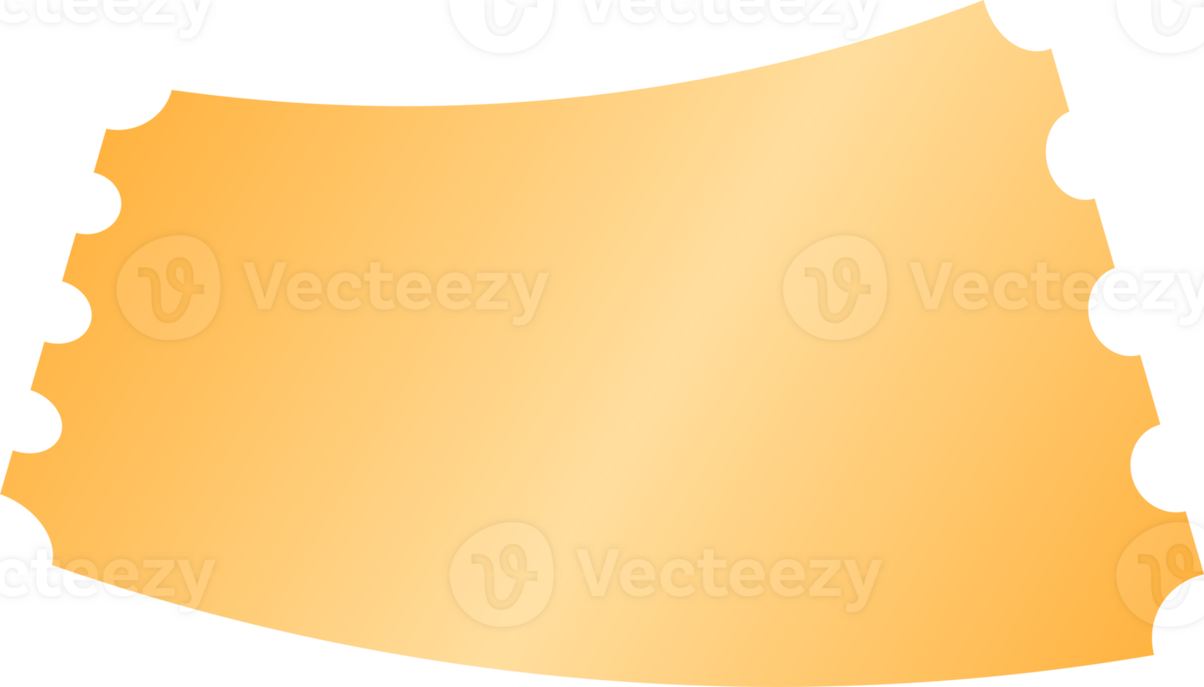 Golden Ticket or Coupon png