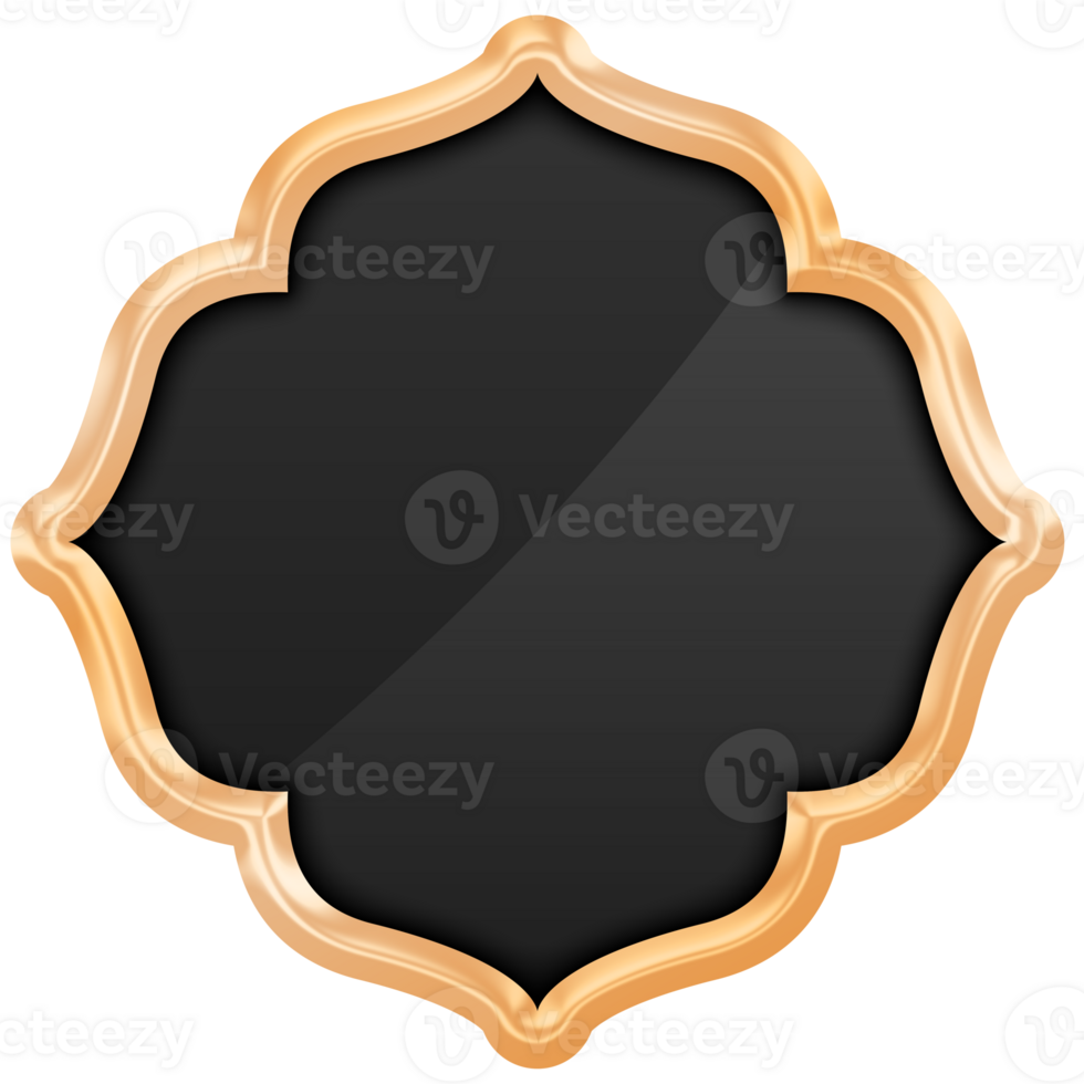 Button Luxury Border Golden, Button For Website png