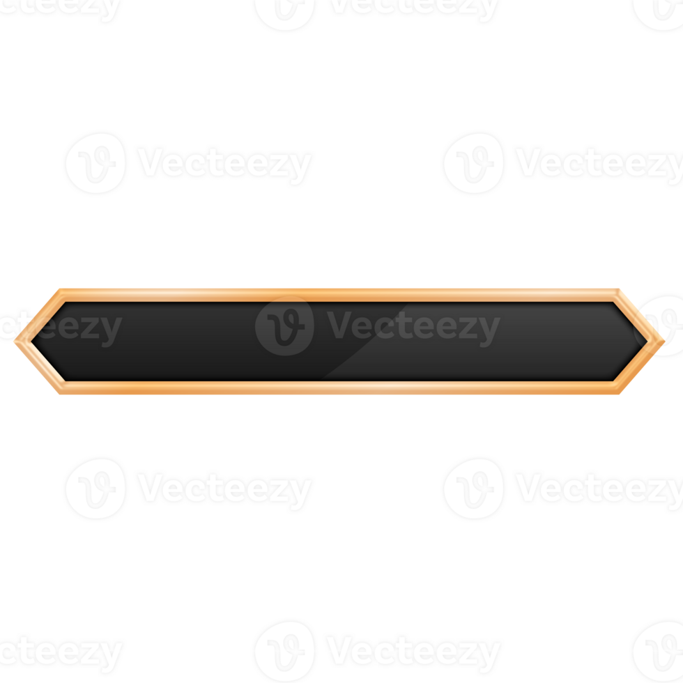 Button Luxury Border Golden, Button For Website png