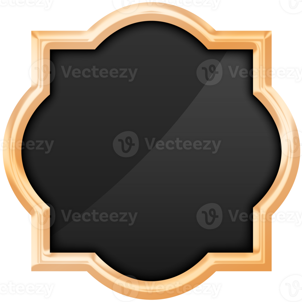 Button Luxury Border Golden, Button For Website png