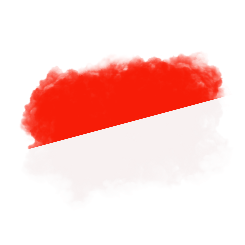 Indonesia Abstract Smoke Flag png