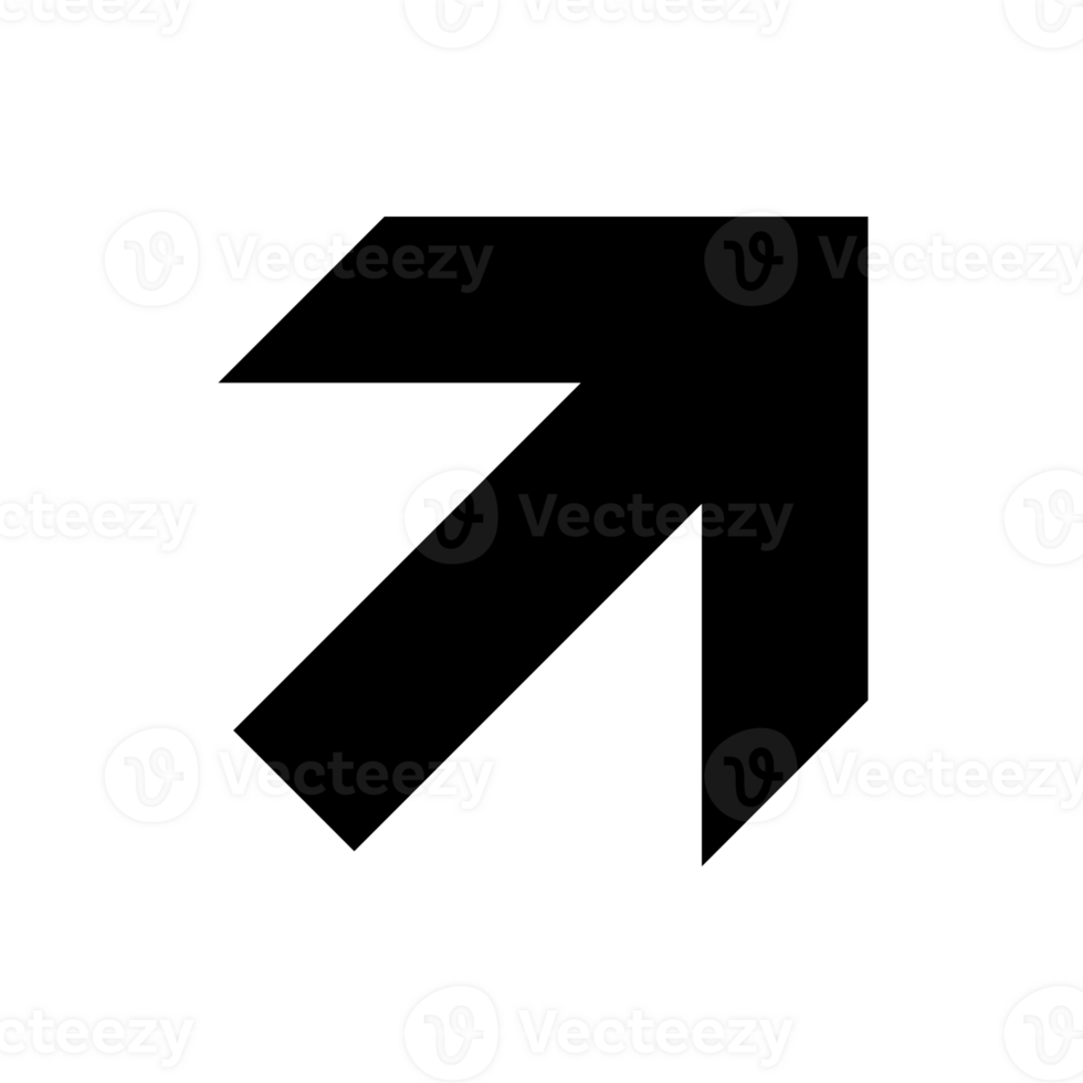 arrow icon sign, direction icon. png