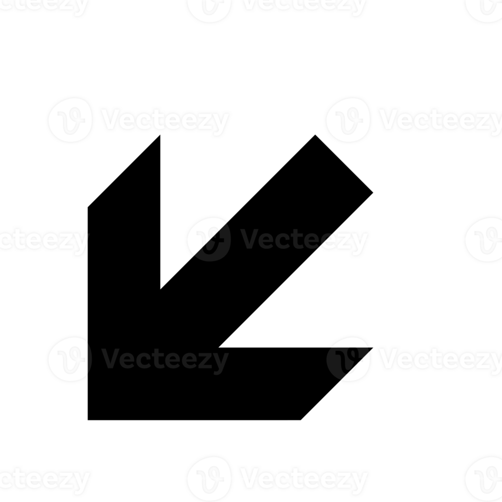 arrow icon sign, direction icon. png