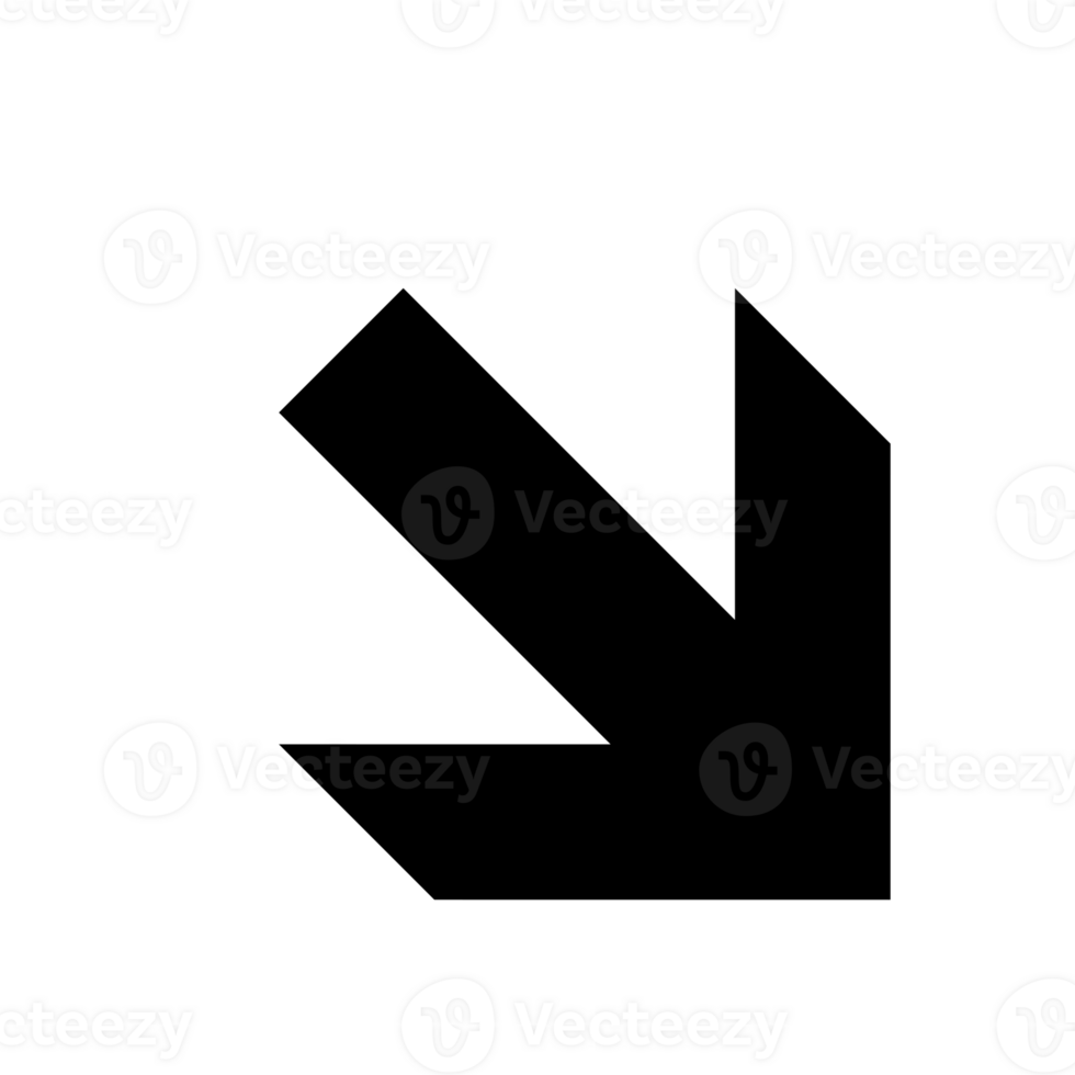 arrow icon sign, direction icon. png