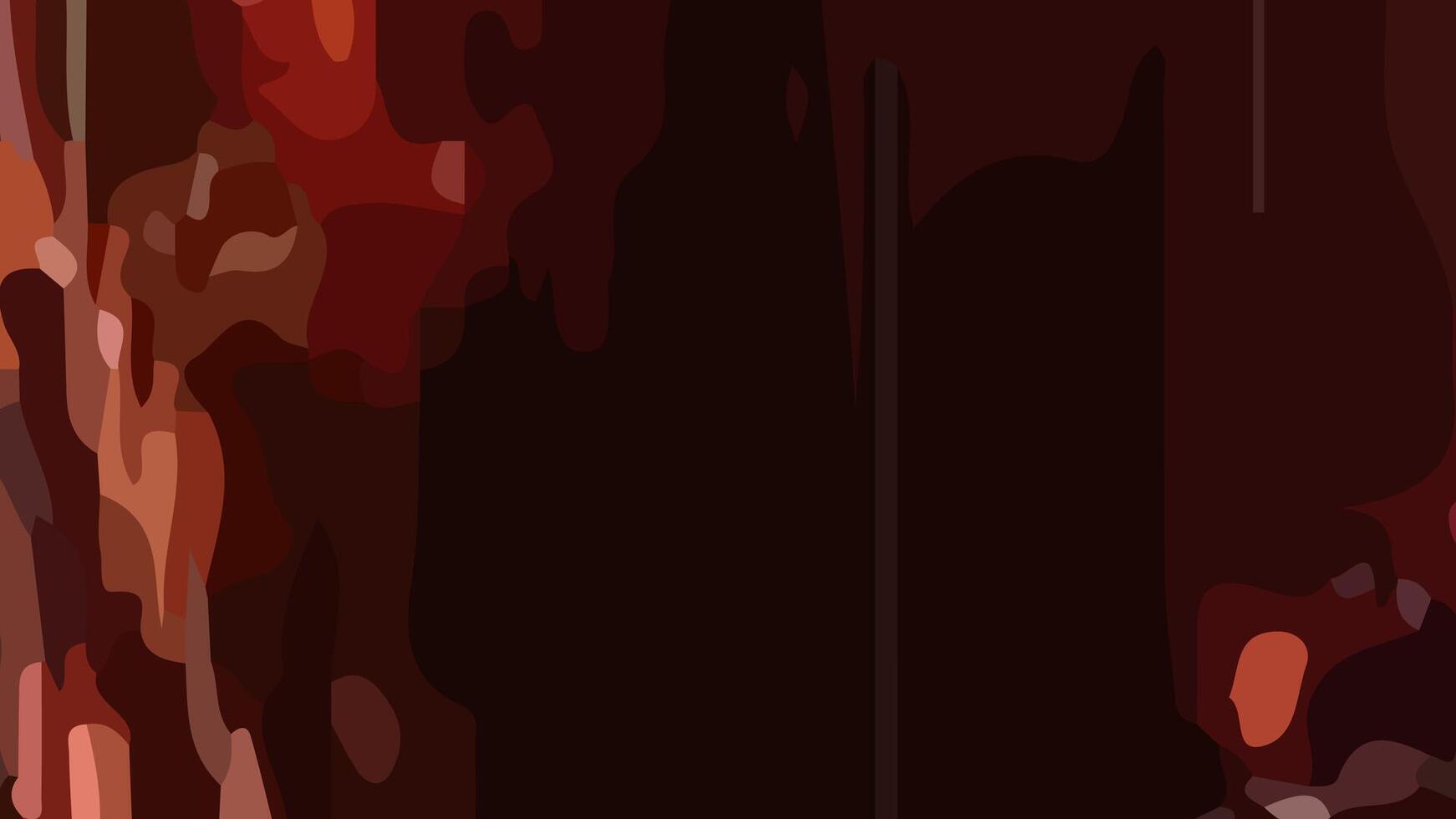 Aesthetic red abstract background with copy space area. Suitable for poster and banner vector