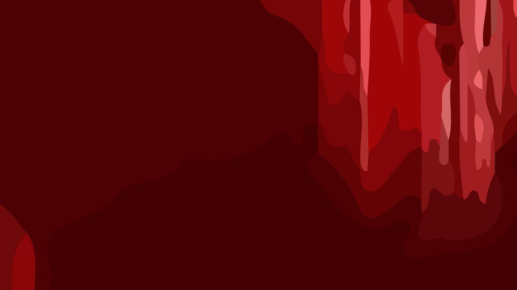 Aesthetic red abstract background with copy space area. Suitable for poster and banner vector