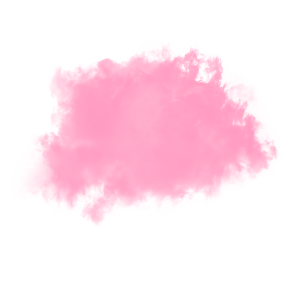 Pink Fluffy Cloud weather png