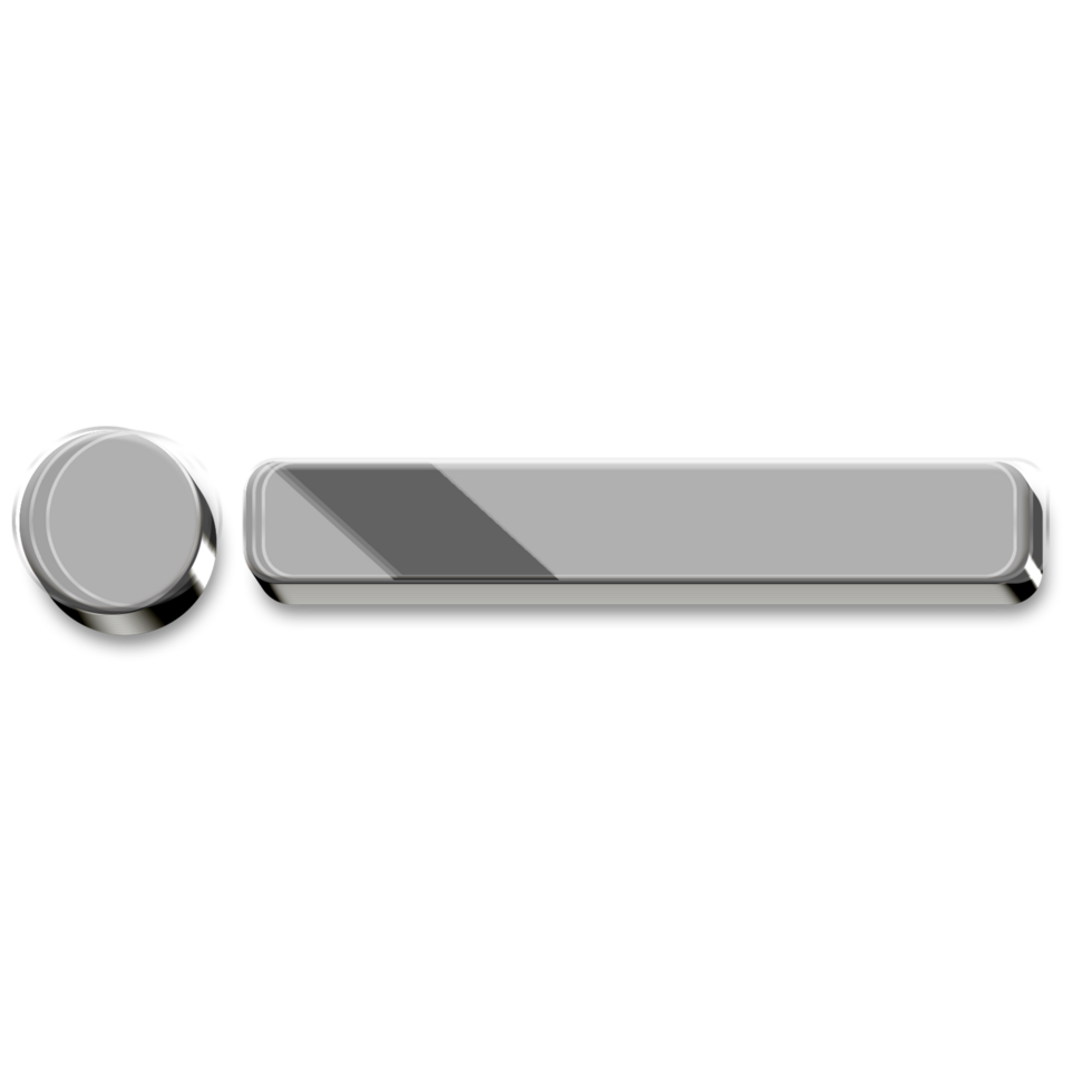 Silver lower third label banner title frame png