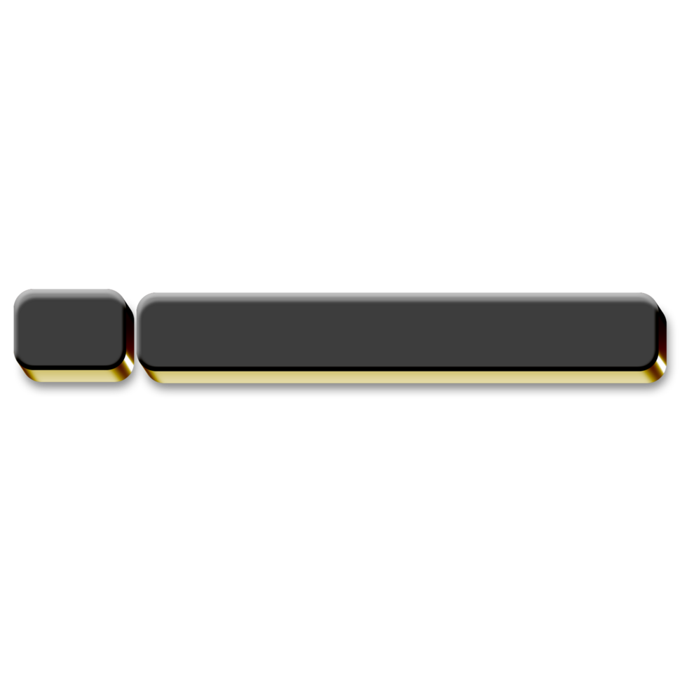 Black Lower Third Title Frame Label Banner png
