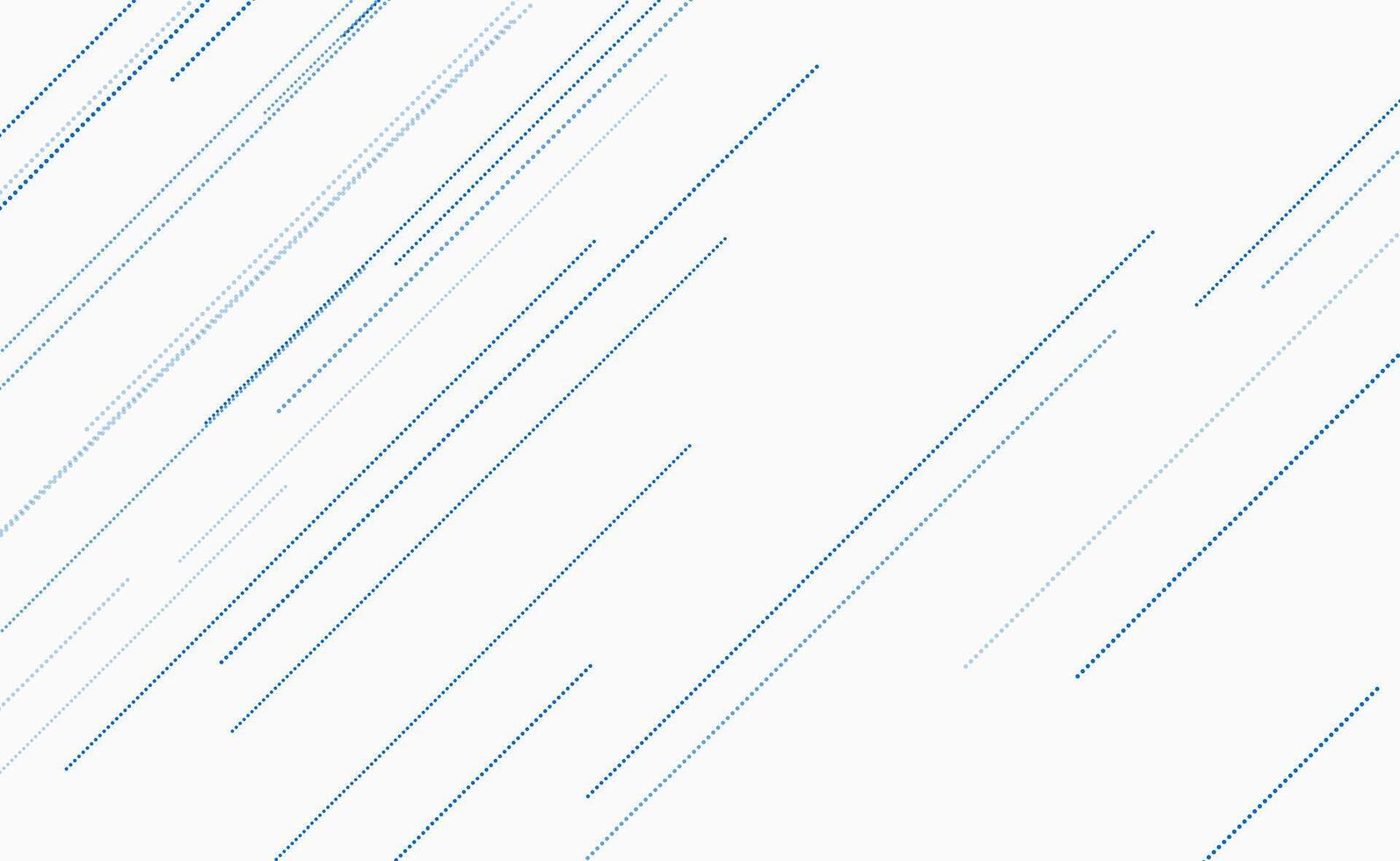 Blue minimal dotted lines abstract futuristic tech background vector