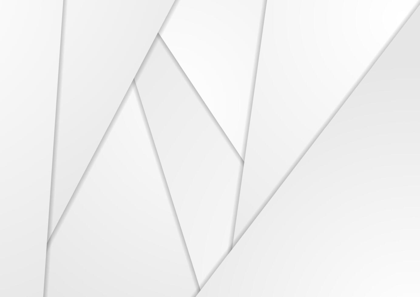 Grey white abstract minimal corporate background vector