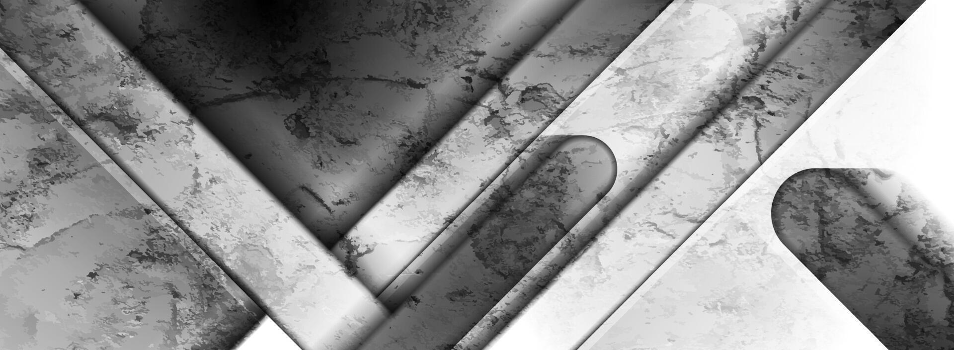 White grey stripes abstract grunge geometric background vector