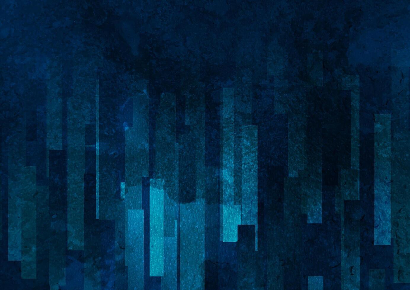 Blue stripes abstract grunge geometric background vector
