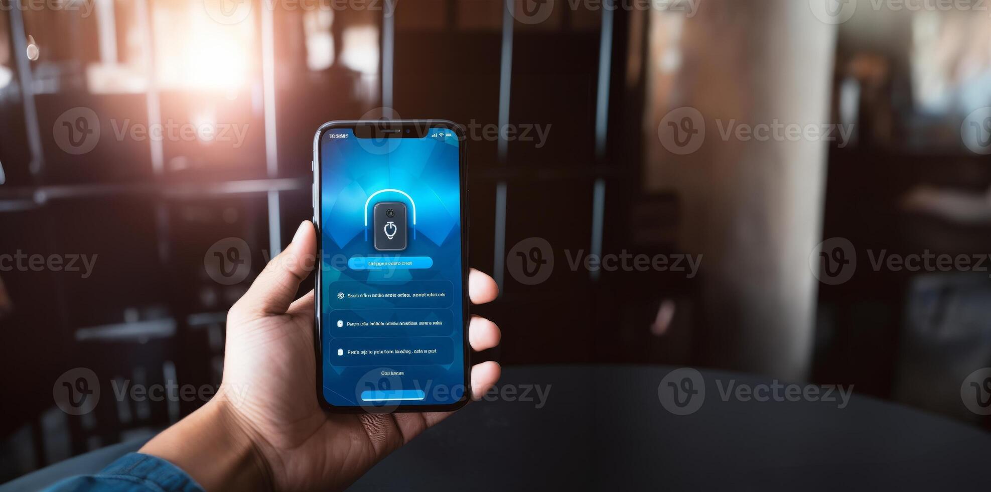 In a cybersecurity context, hands hold a smartphone displaying a login screen with a username and password, highlighting the importance of securing personal information and digital access photo
