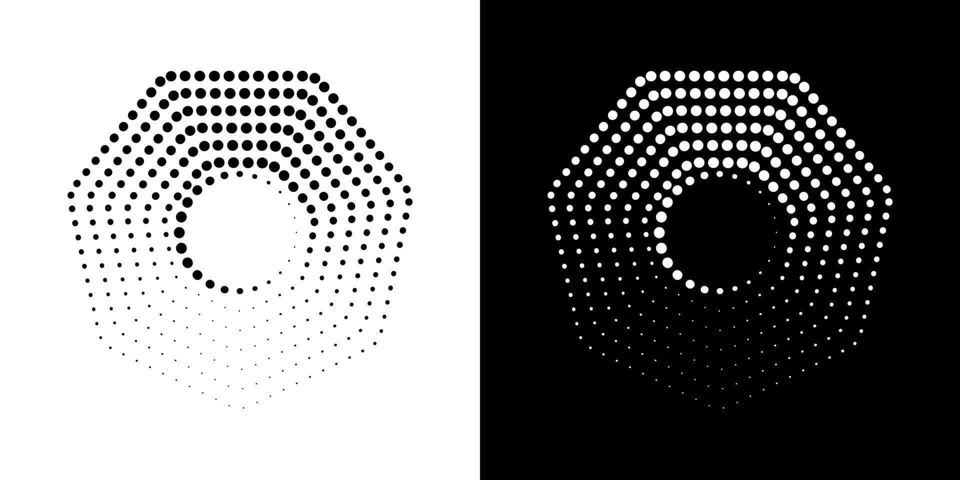 Octagon figure geometric lines. Heptagon geometric symbol. Editable stroke. vector