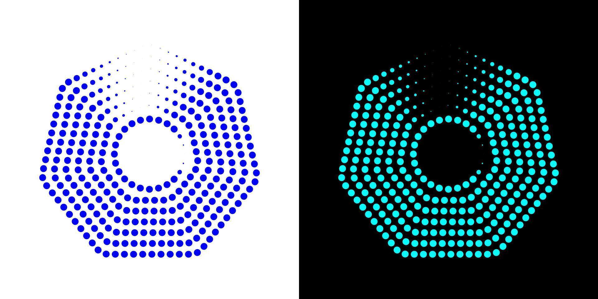 Octagon figure geometric lines. Heptagon geometric symbol. Editable stroke. vector