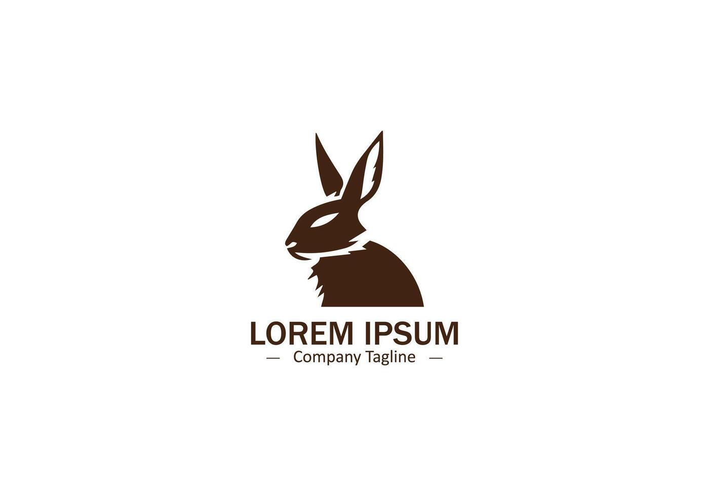 Rabbit Icon for Creative and Artistic Projects vector