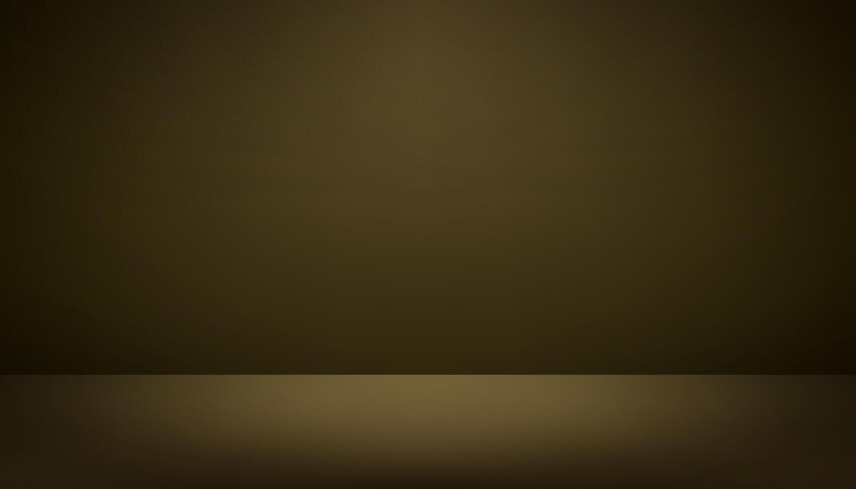 Gold Background,Empty Studio Room with Spotlight,Shadow on Floor.Backdrop Dark Golden Gallery with 3d Podium Display, Minimal design for product presentation for Christmas,New Year,Winter vector