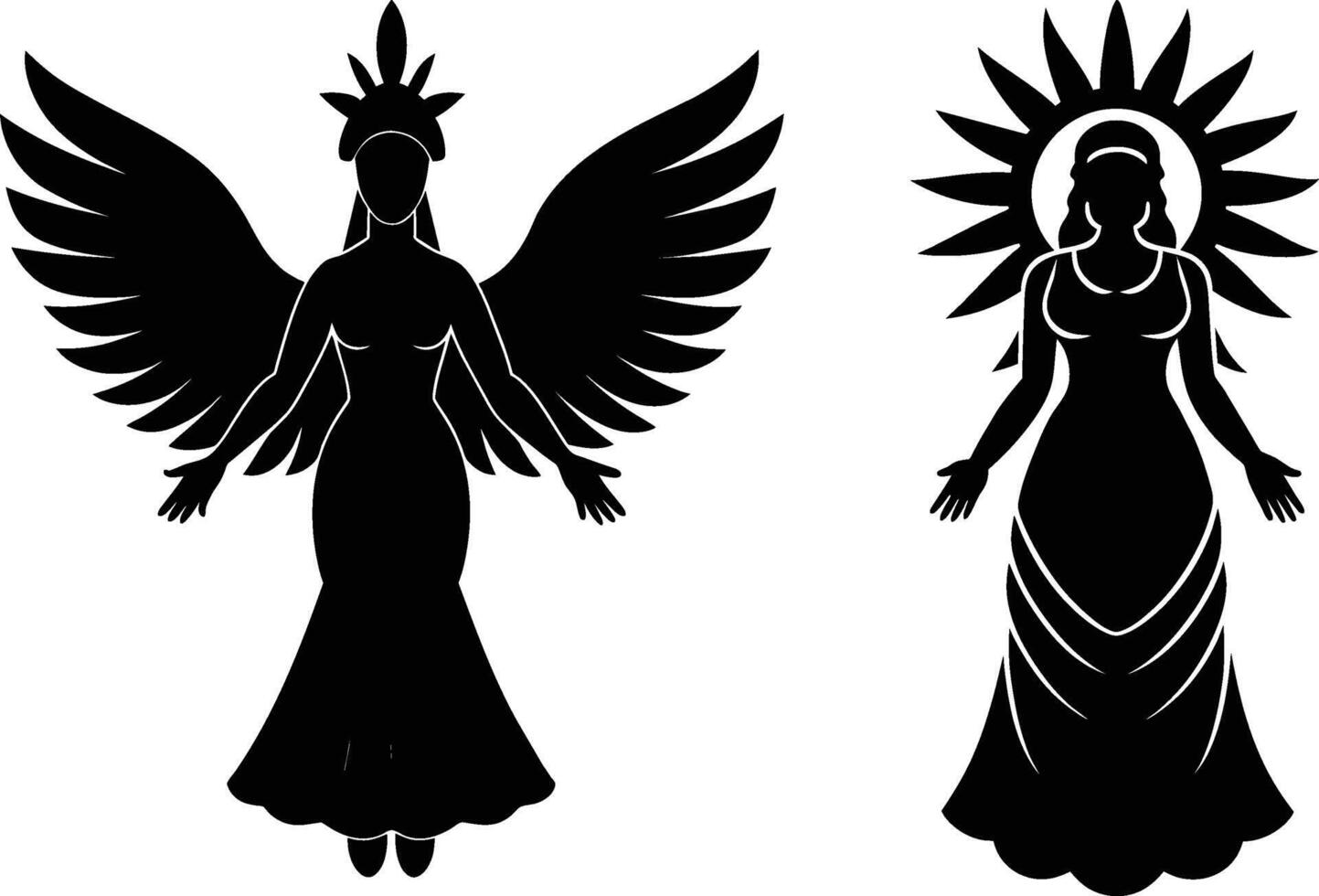 Black Silhouette Of Saint Lucia Amazon vector