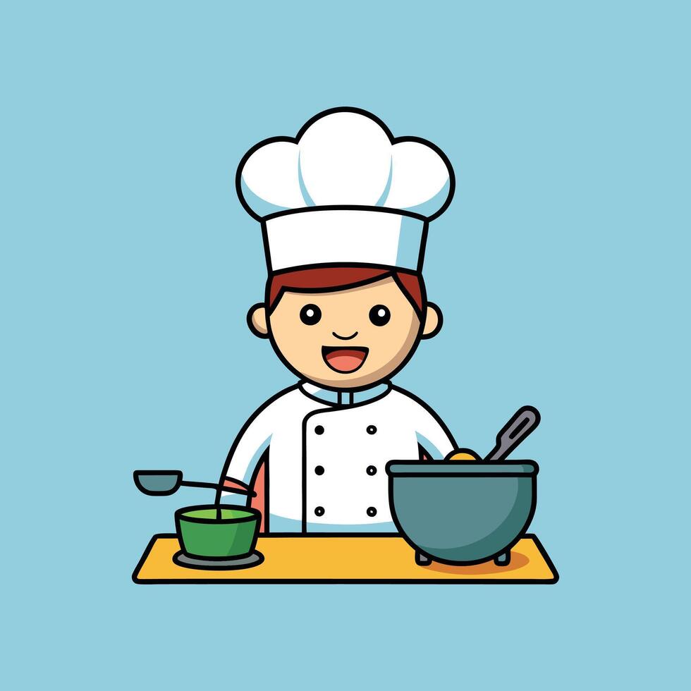 chef cook icon illustration vector