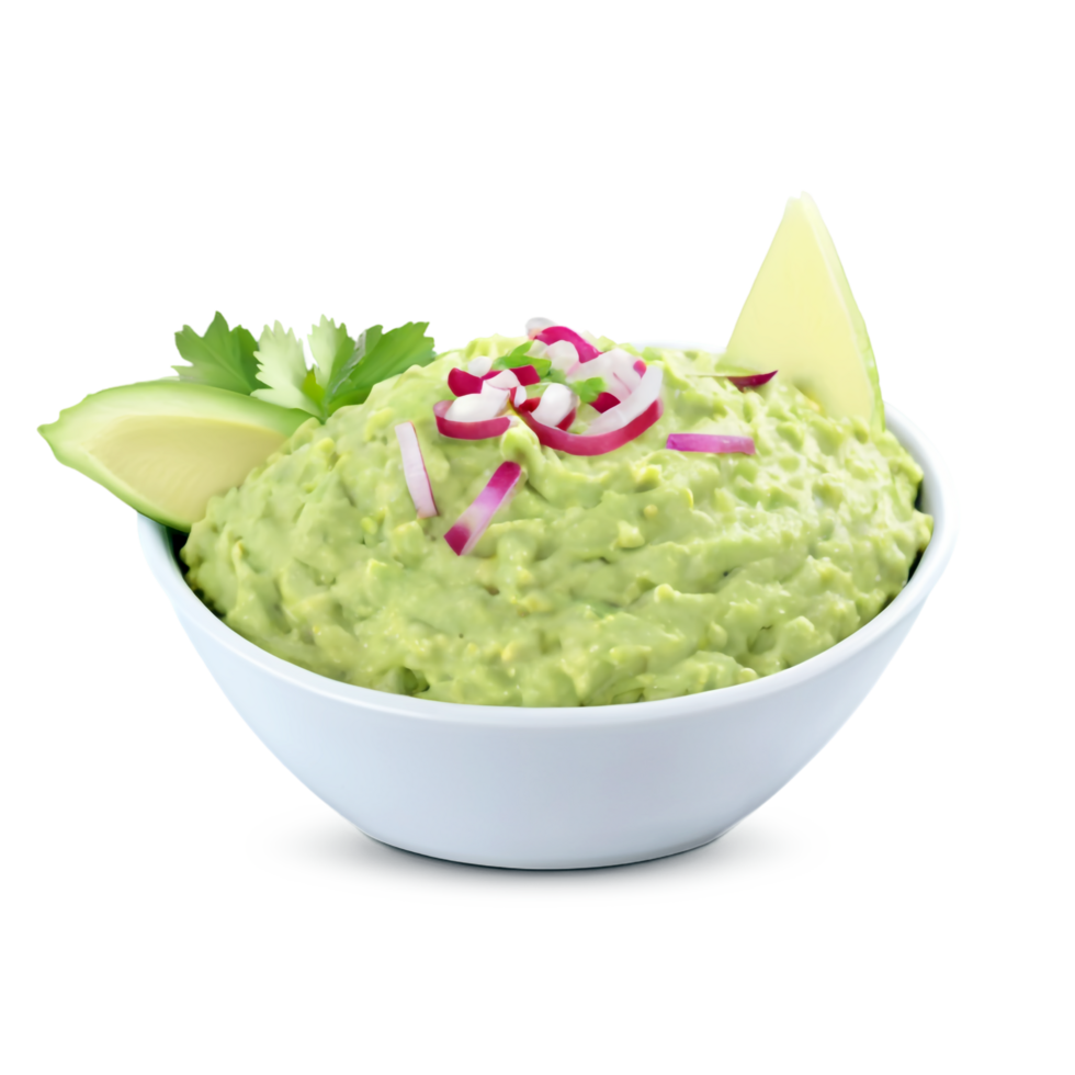 National Guacamole isolated on transparent background png