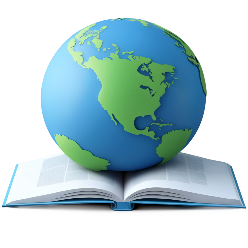 Read a Book Day isolated on transparent background png