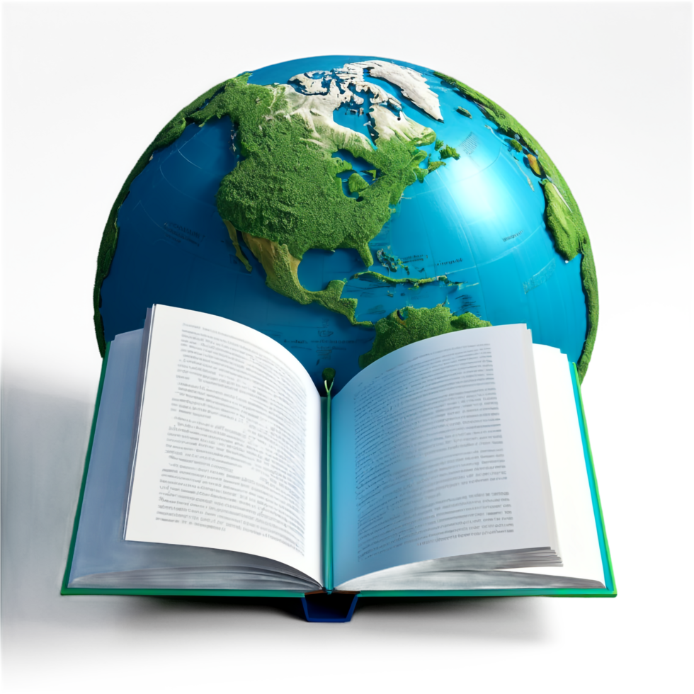 Read a Book Day isolated on transparent background png