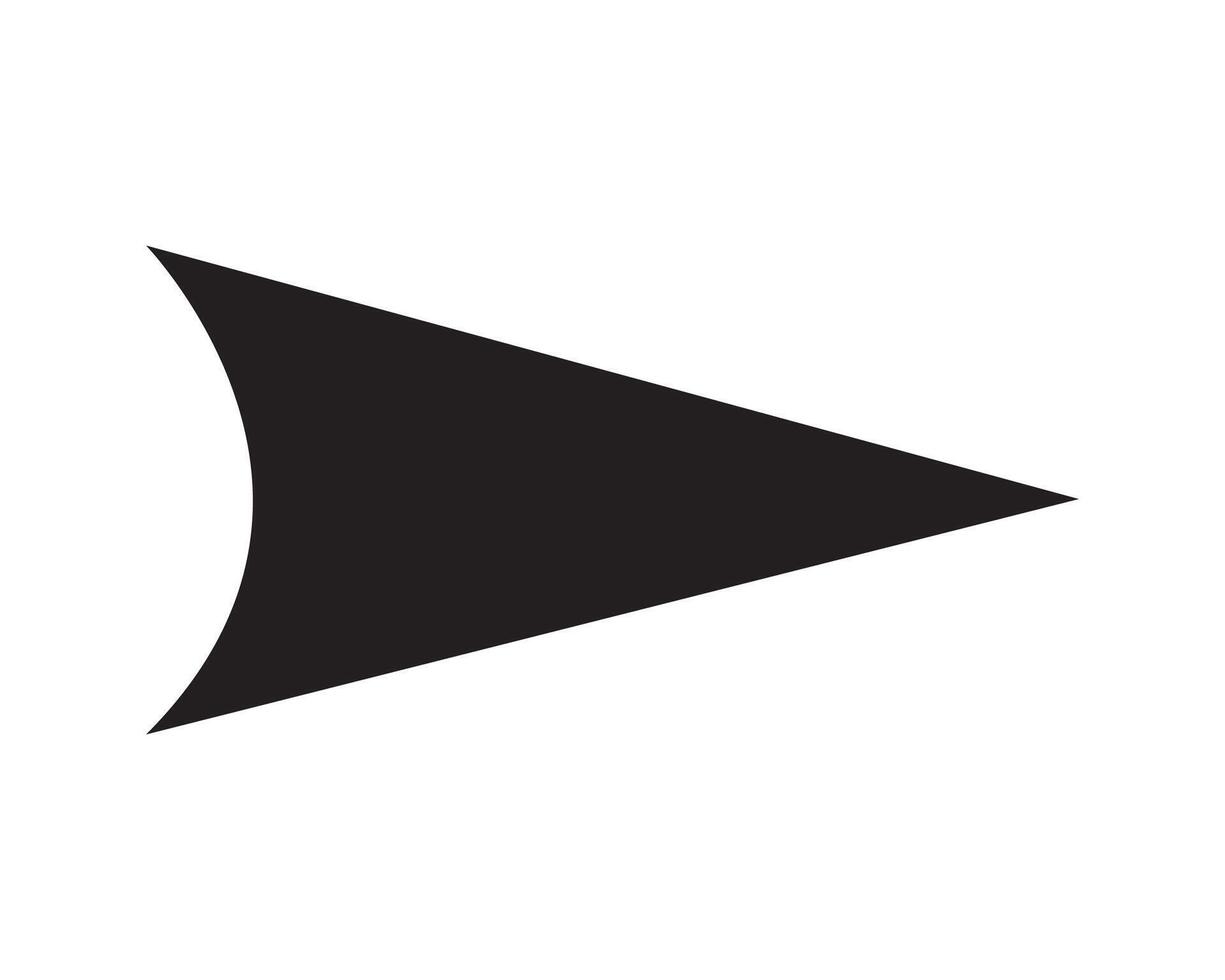 cursor arrow icon, computer mouse cursor arrow icon, black rectangle with three arrow heads. vector