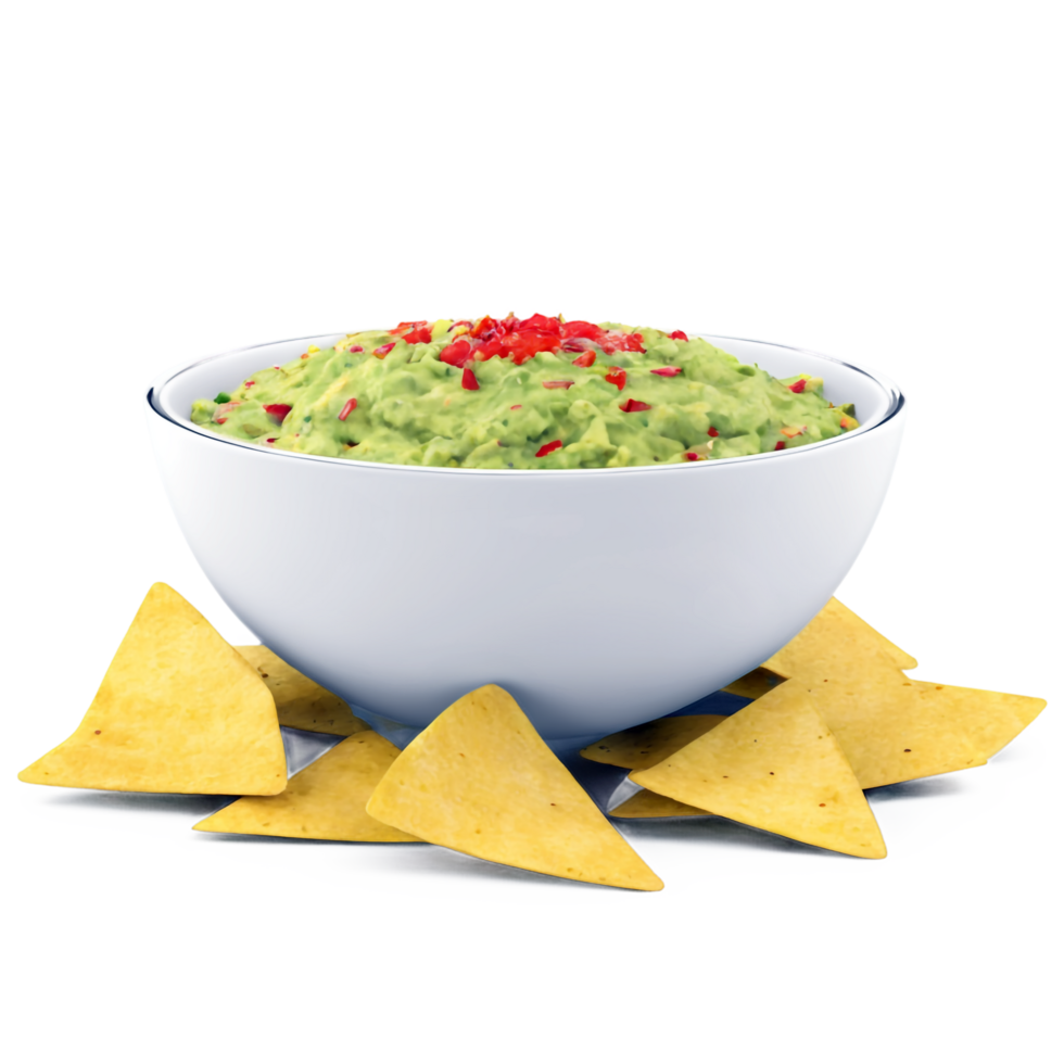 National Guacamole isolated on transparent background png