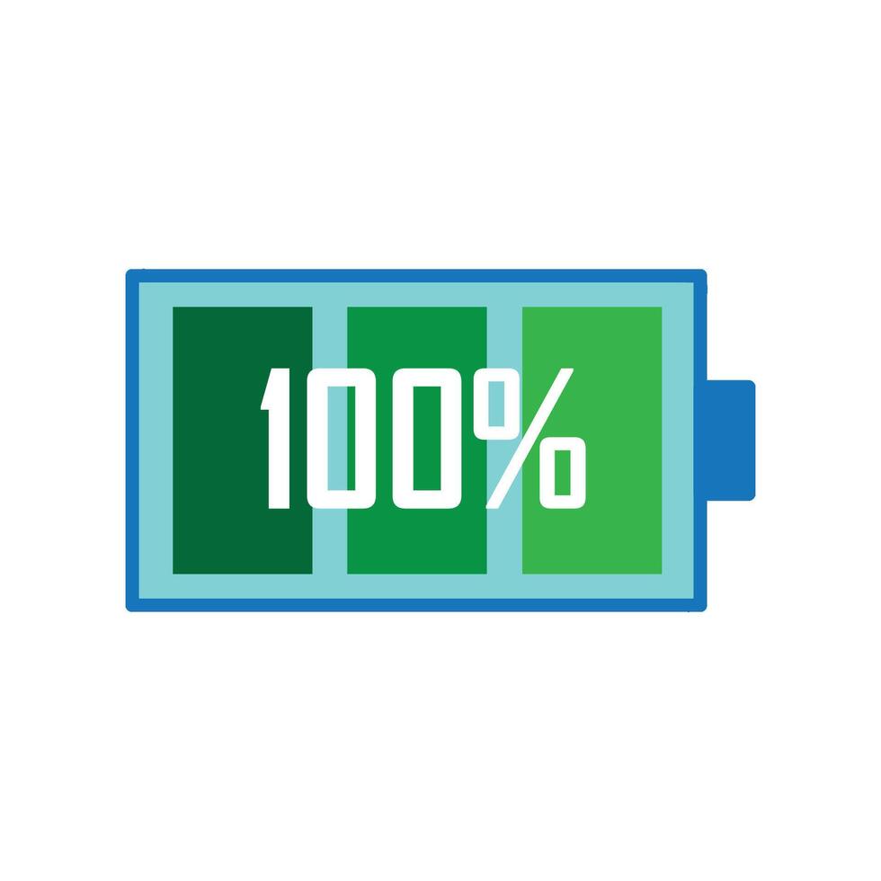 battery icon illustration design template vector