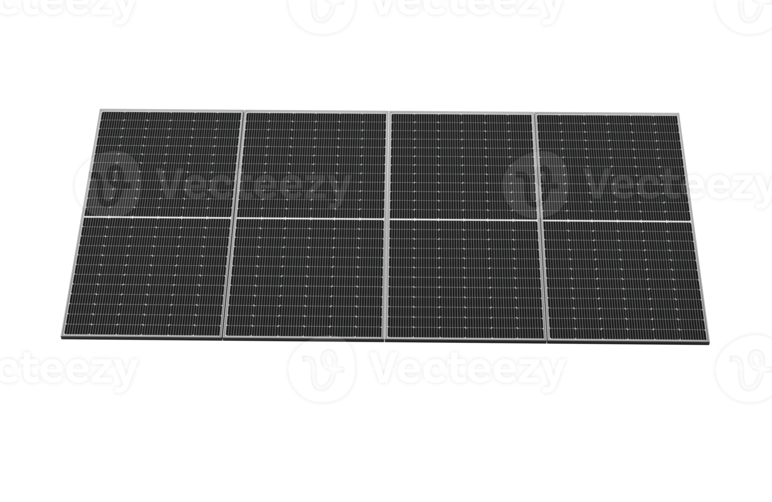 3d Photovoltaic Solar Panel 3d Illustration png