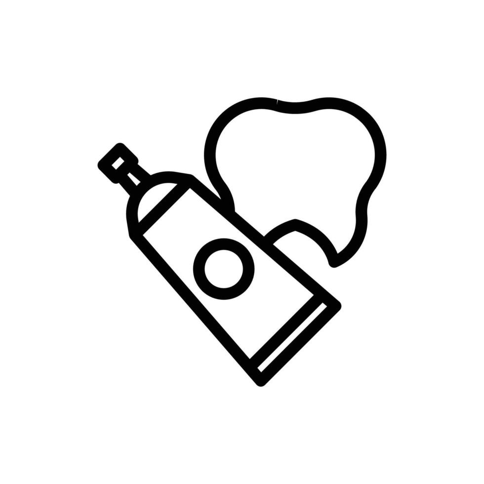 Toothpaste icon design vector