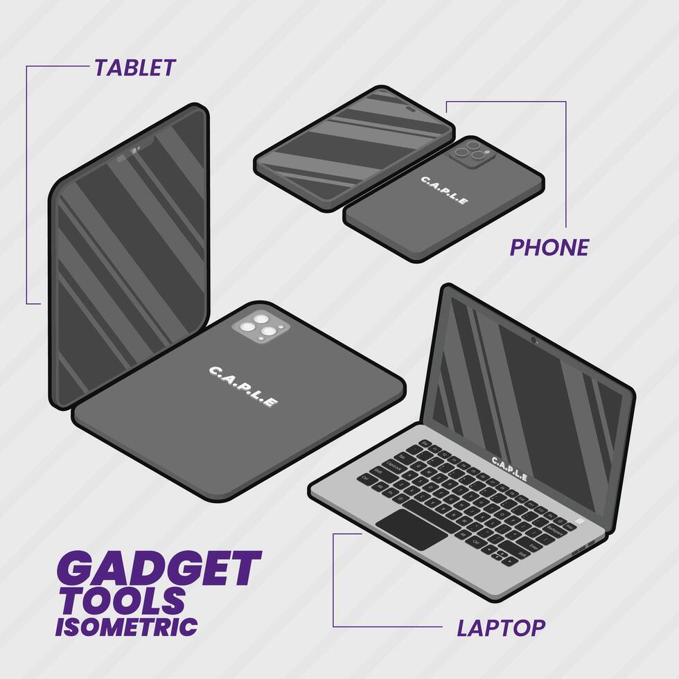 ISOMETRIC DESIGN COLLECTION vector