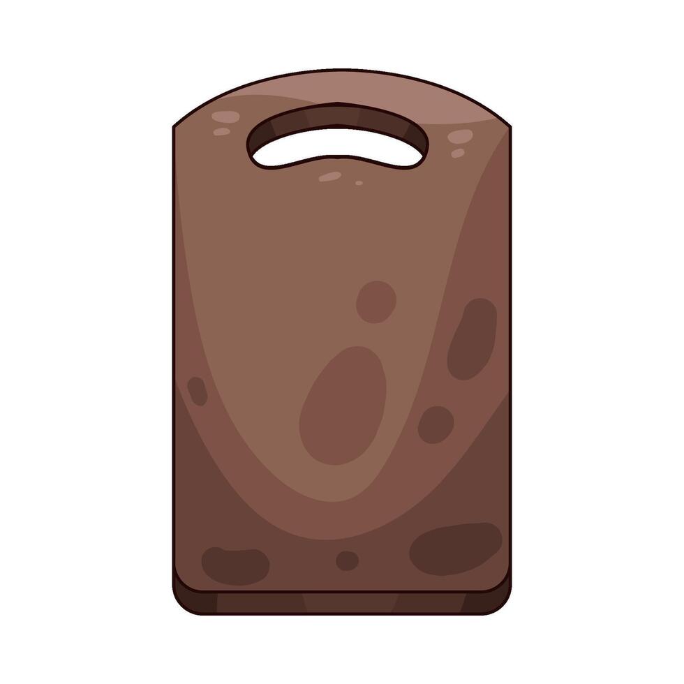 Illustration of cutting board vector