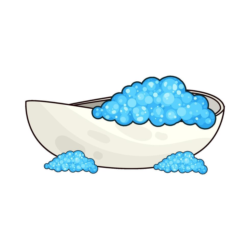 Illustration of bathtub vector