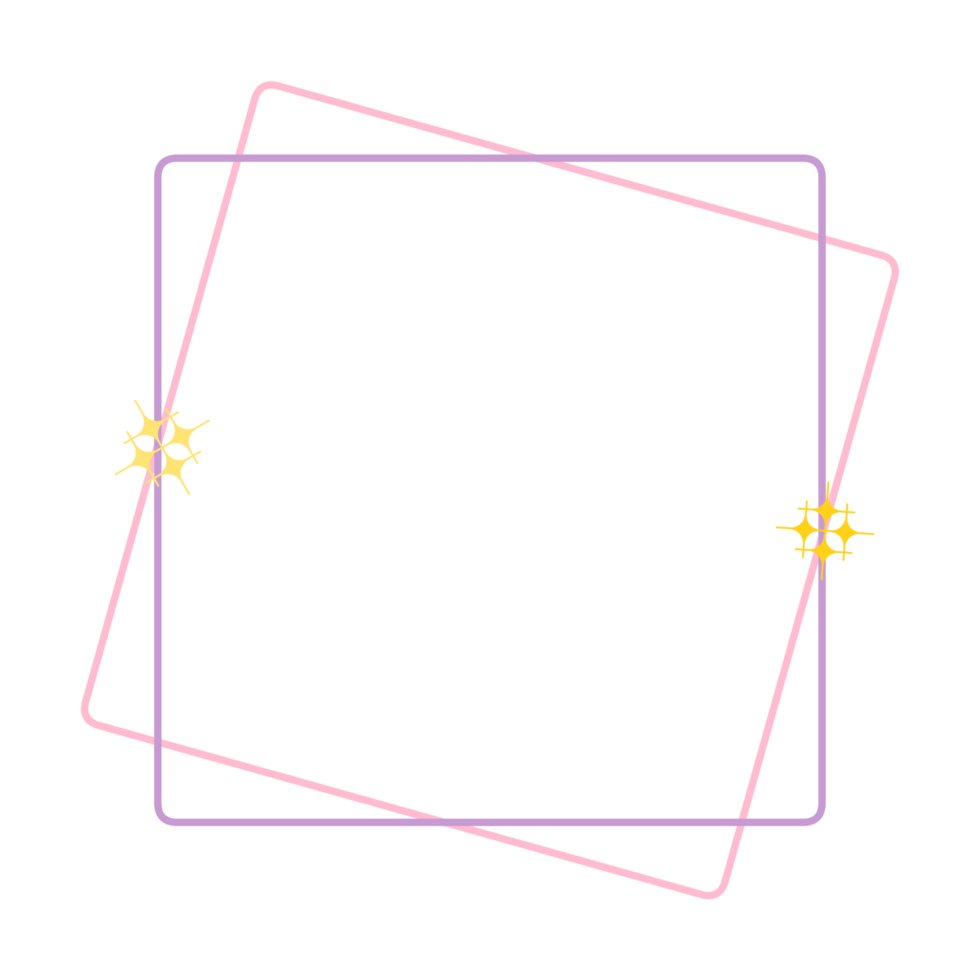 Cute blob text box illustration png