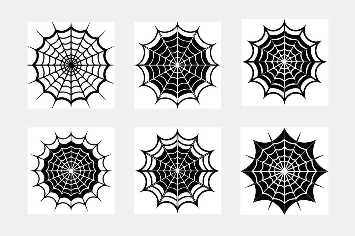 Vibrant Spider Wave Silhouette Illustrations for Your Projects vector