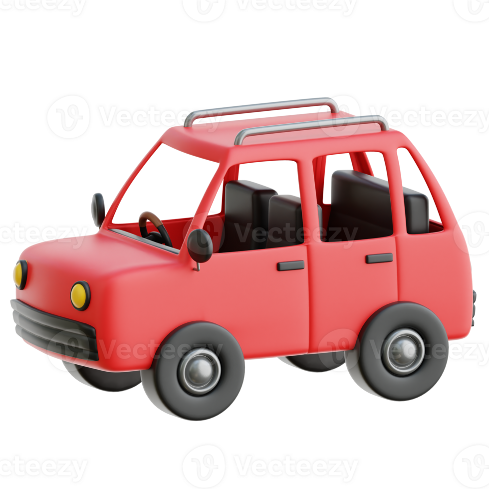 bil 3d illustration png