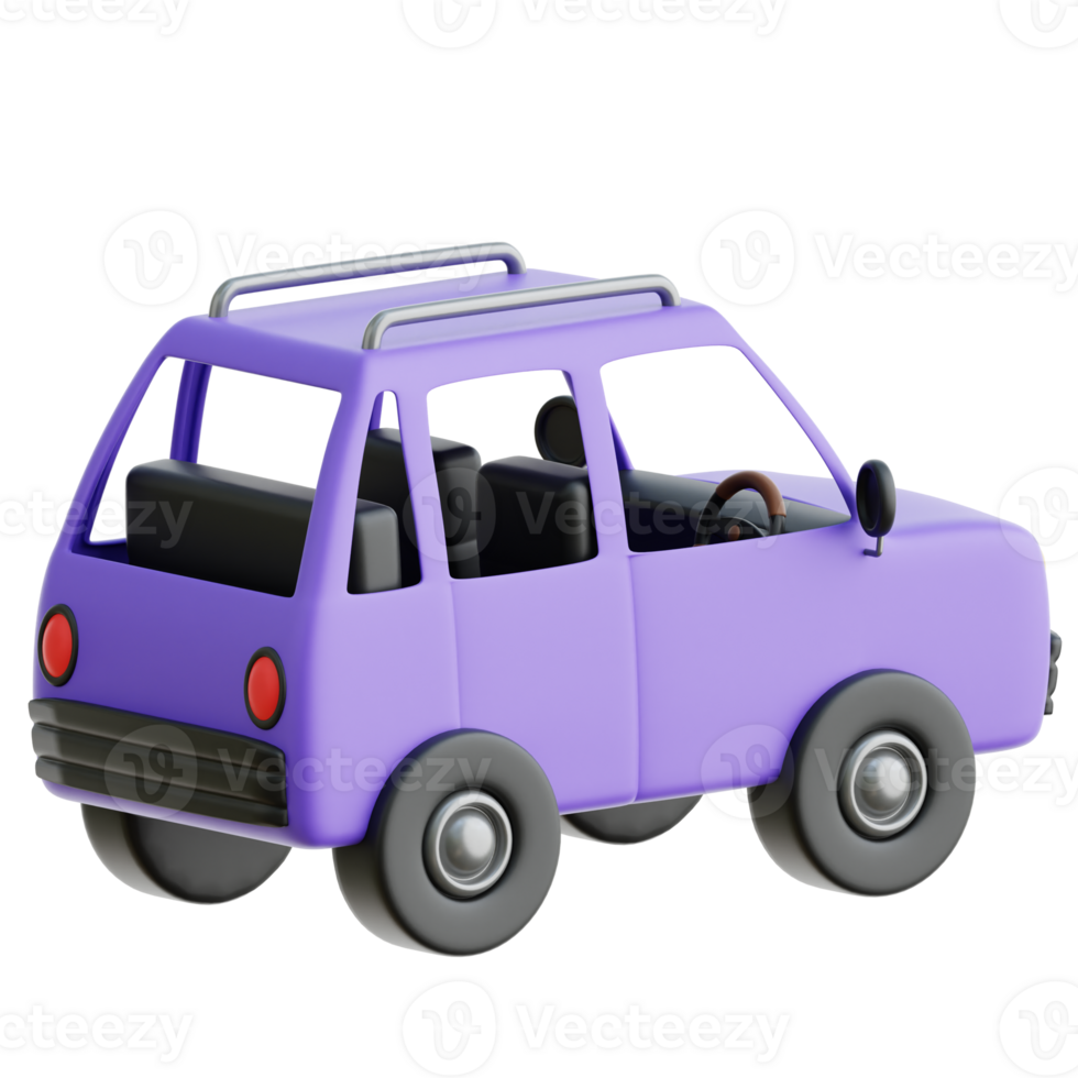 Car 3d Illustration png