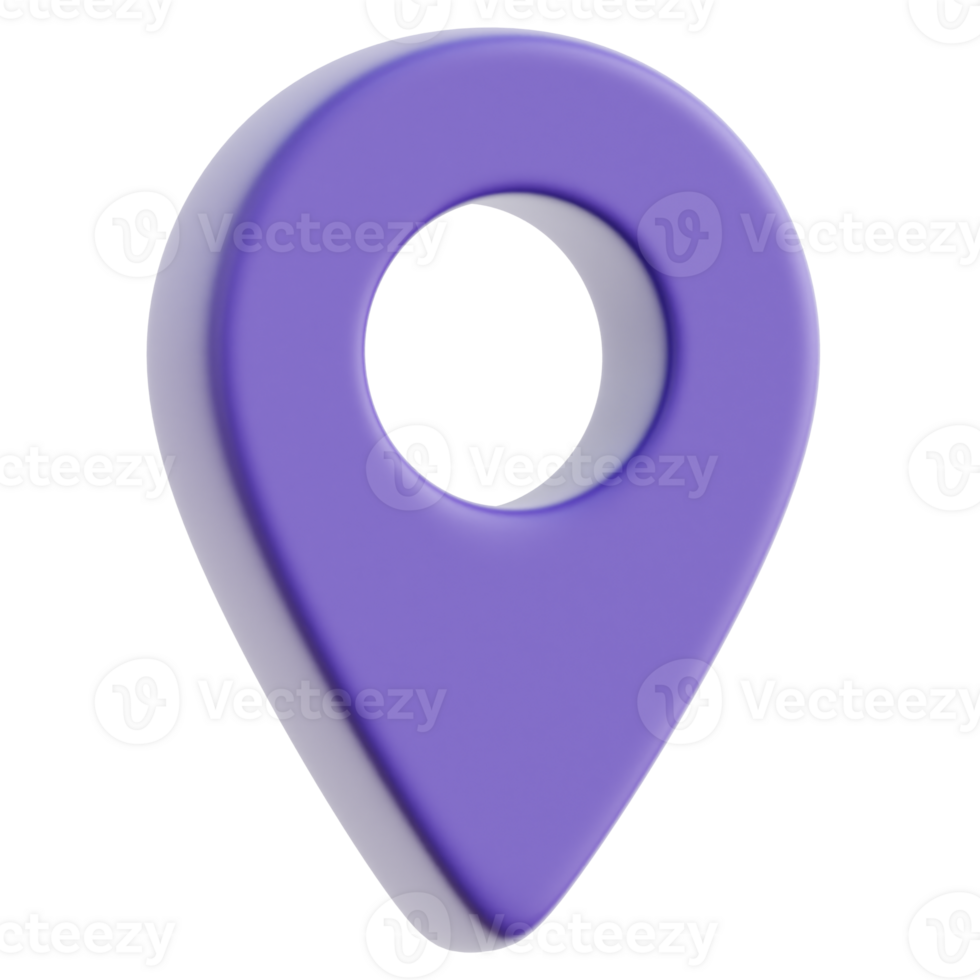 Location Pin 3d Illustration png