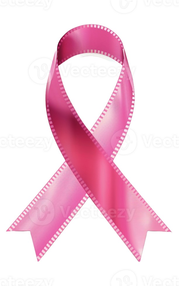 Pink Ribbon. Breast Cancer Awareness Month. We are stronger together in October png