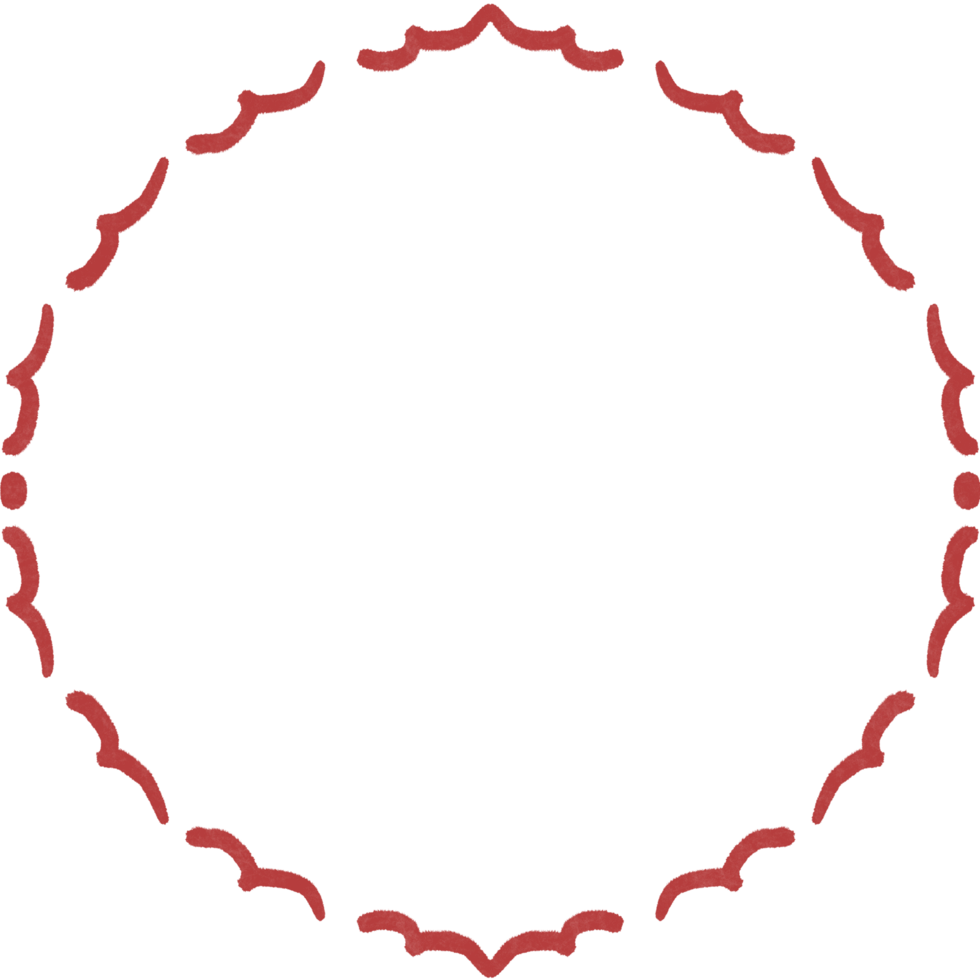 colorful circle frame png